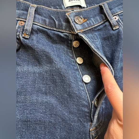 AGOLDE Nico High Rise Slim Cabana Jeans - Picture 10 of 10